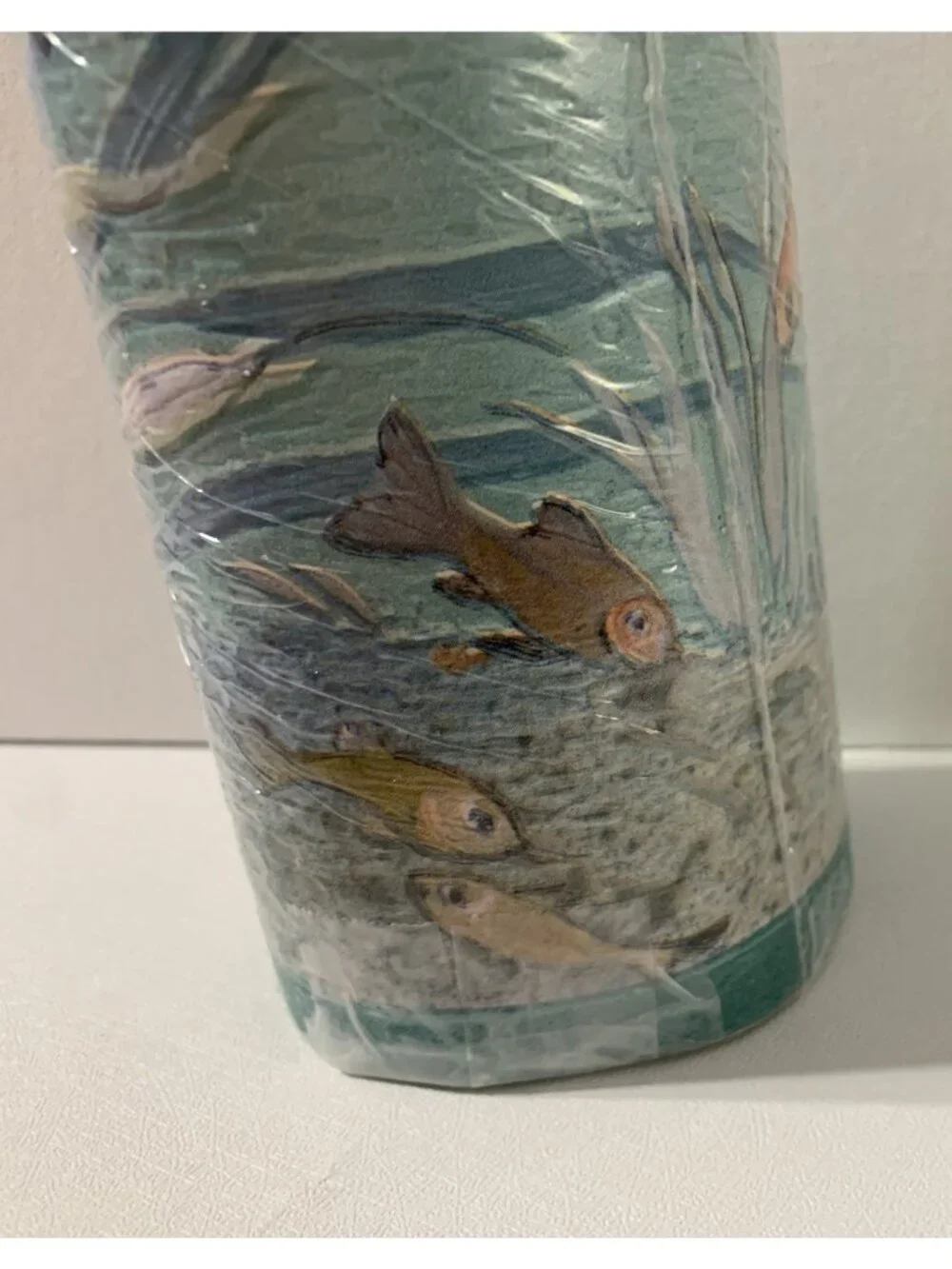 AS Creation Pastel Seascape Fish Ocean Aquarium Embossed Prepasted Wall Border